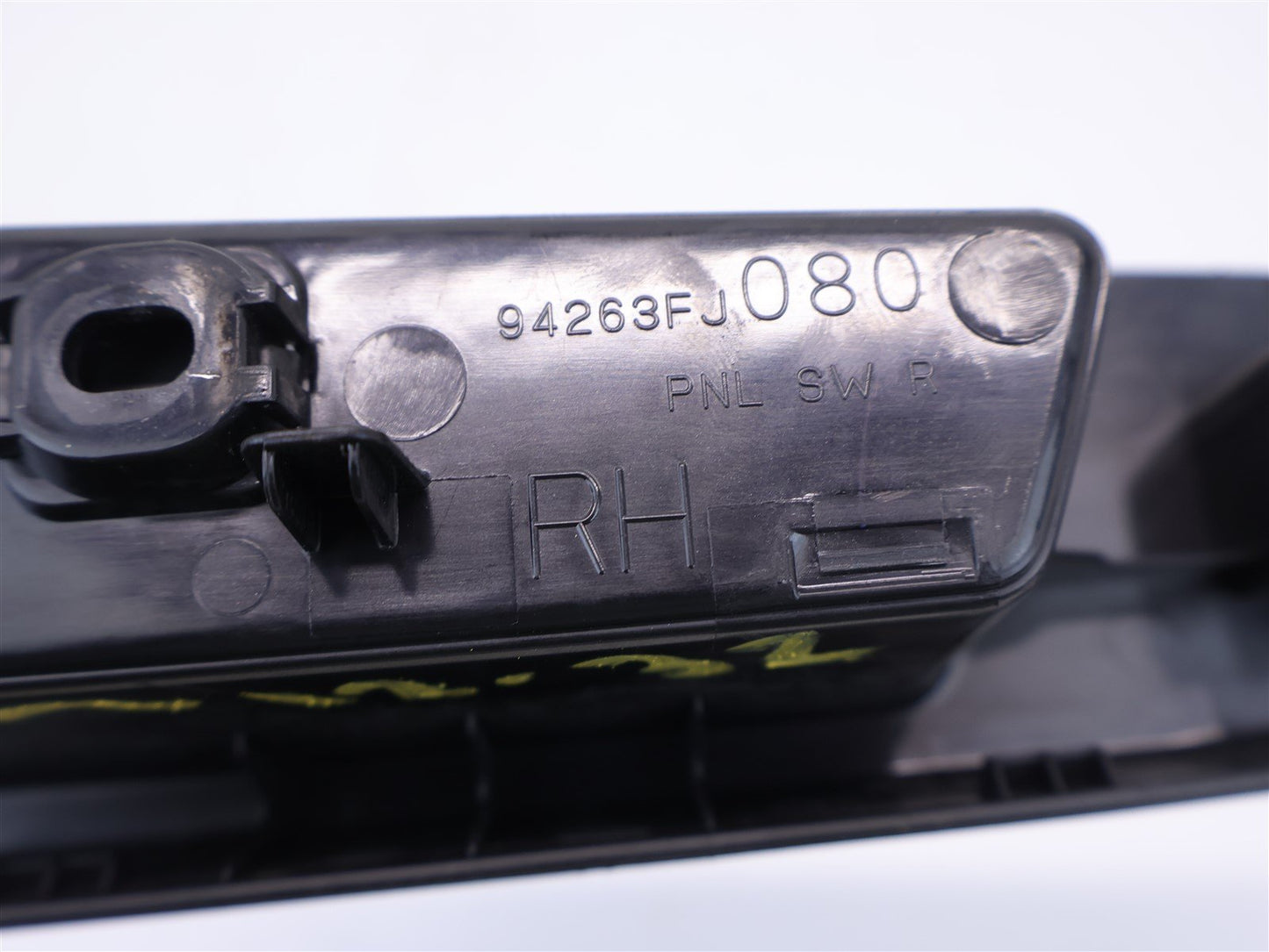 2015-2016 Subaru WRX & STI Rear Window Switch Trim 94263FJ080 Passenger RH OEM