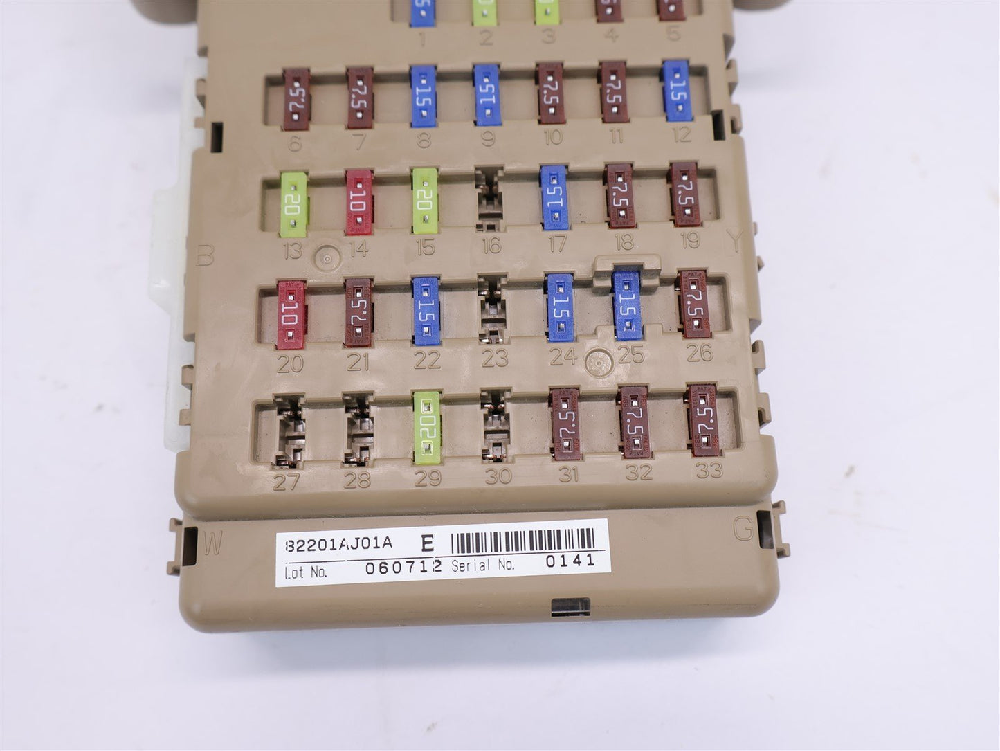 2013 2014 Subaru Outback Fuse Box Junction Block Dash 82201AJ01A OEM