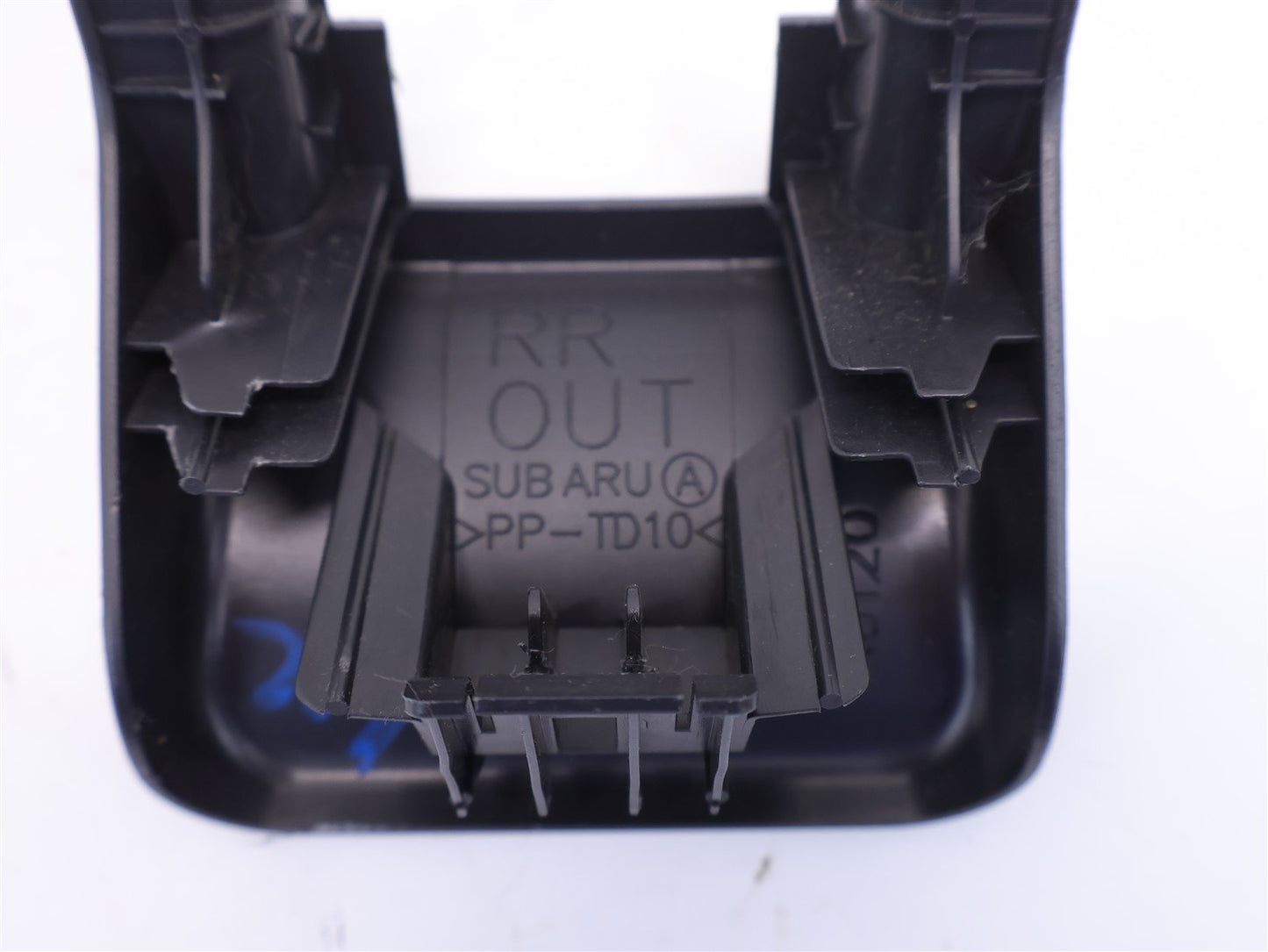 2010-2014 Subaru Outback Front Seat Track Cap Trim RH Rear Outer 64115AJ120