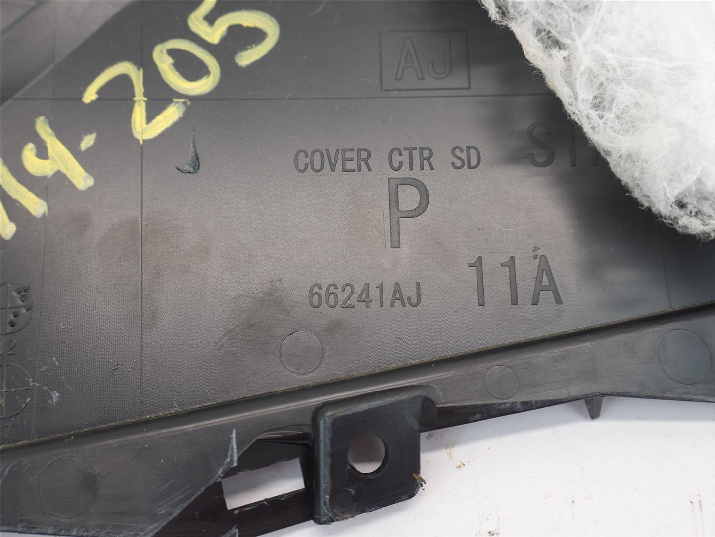 2013 Subaru Outback Dash Trim Panel Console Passenger Right 66241AJ11A 2010-2014