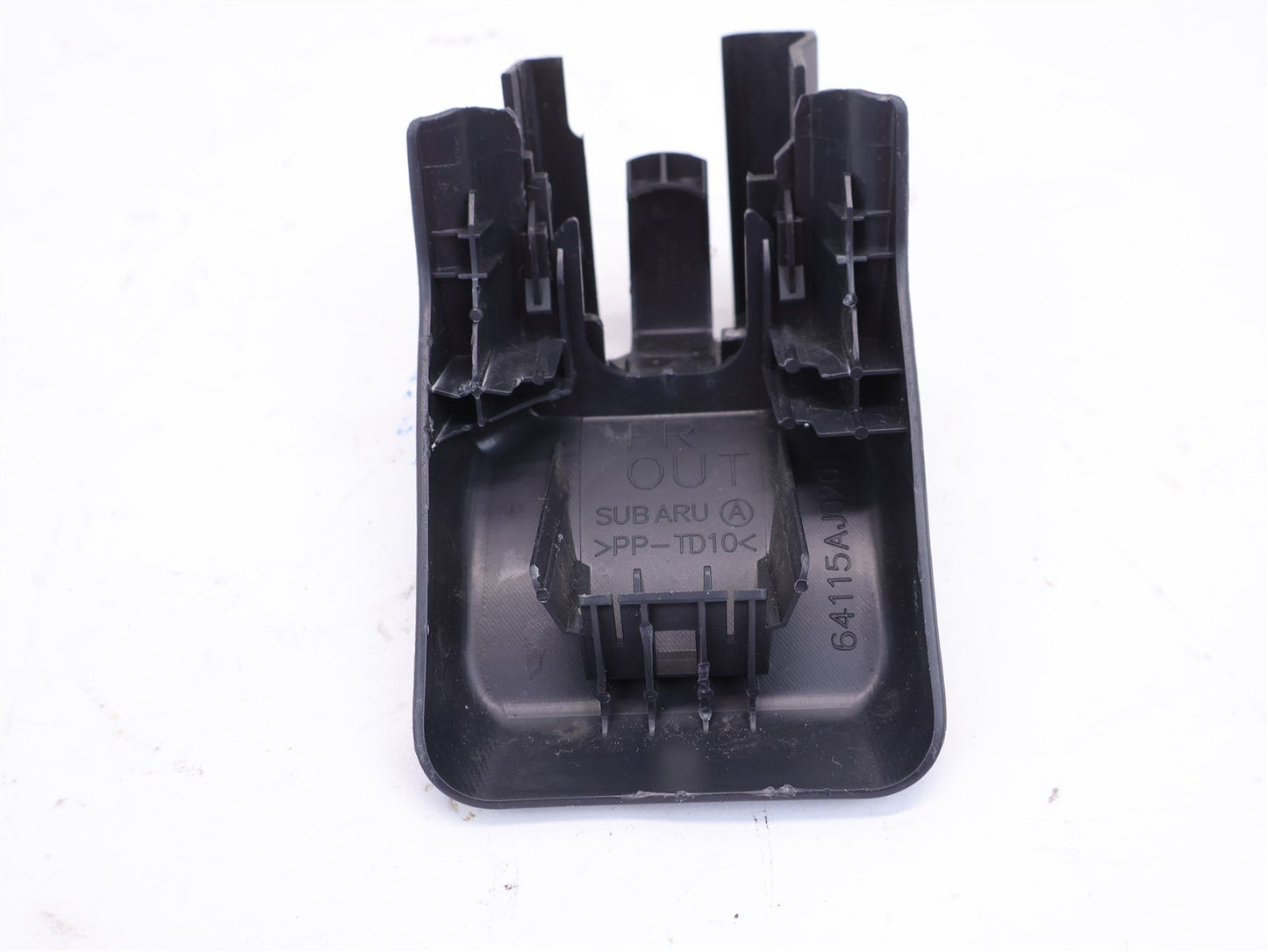 2013 Subaru Outback Front Seat Track Cap Trim End Outer RH 64115AJ020 2010-2014