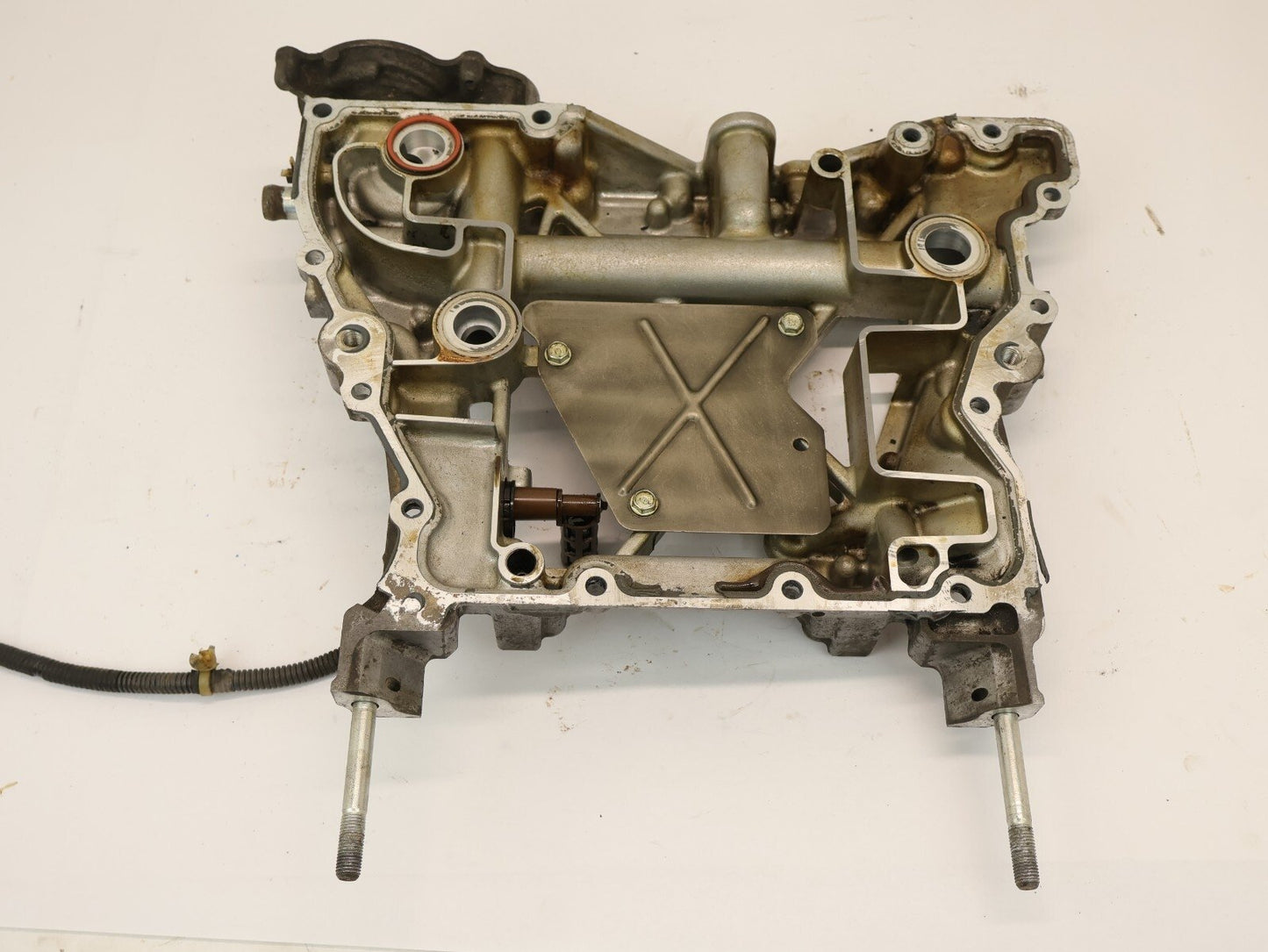 2013-2014 Subaru Legacy Outback Upper Oil Pan 2.5L Engine OEM 13-14