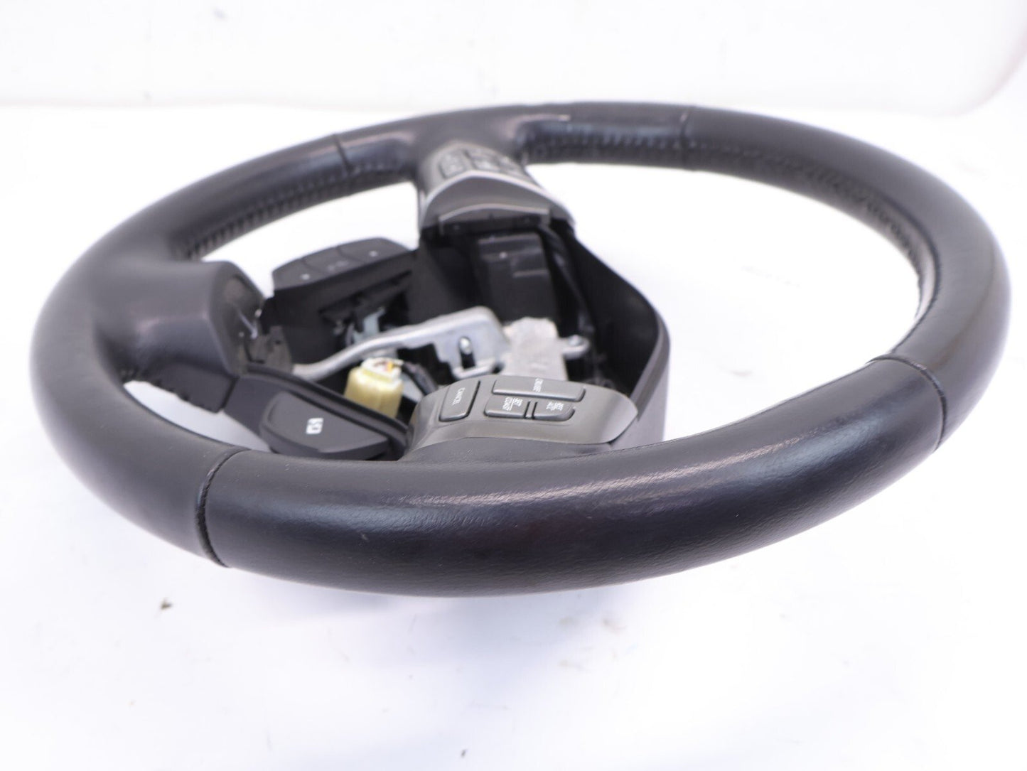 2008-2009 Subaru Legacy GT Wheel w/ Controls Black Leather Driver OEM 08-09
