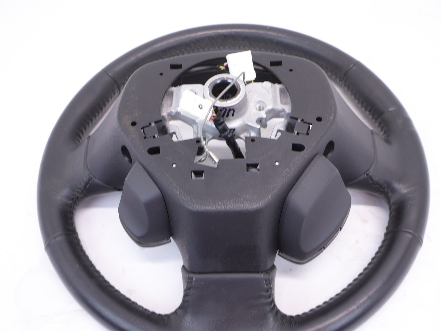 2008-2009 Subaru Legacy GT Wheel w/ Controls Black Leather Driver OEM 08-09