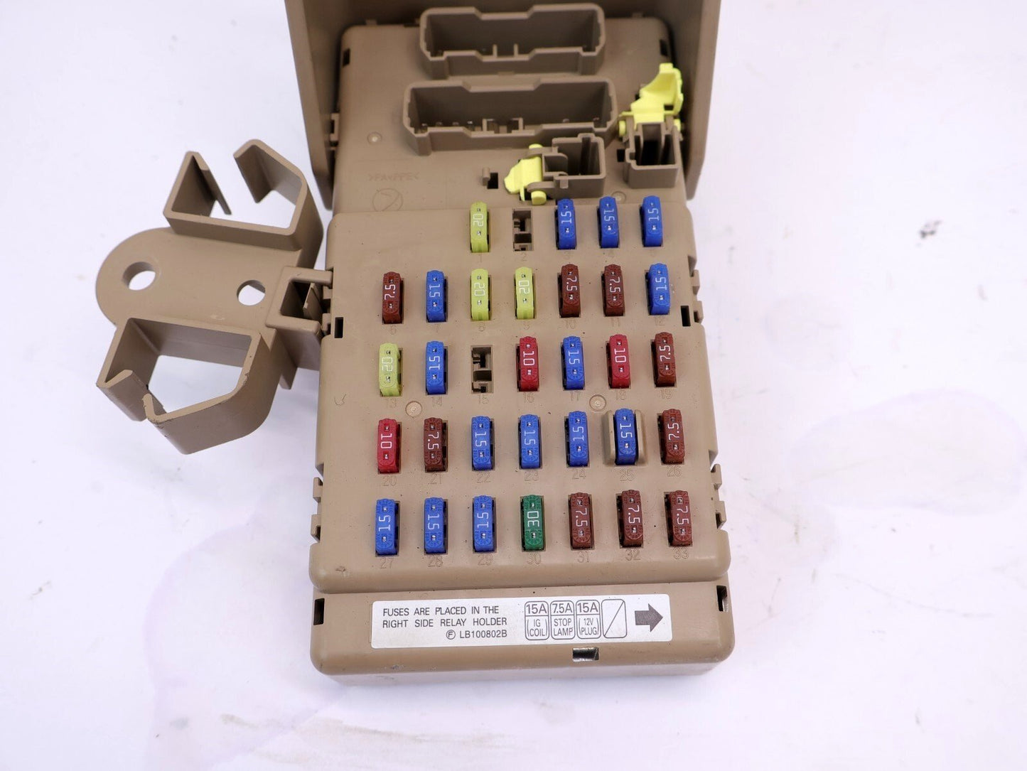 2008-2009 Subaru Legacy GT Dash Fuse Block Panel Box Interior 82201AG05A OEM