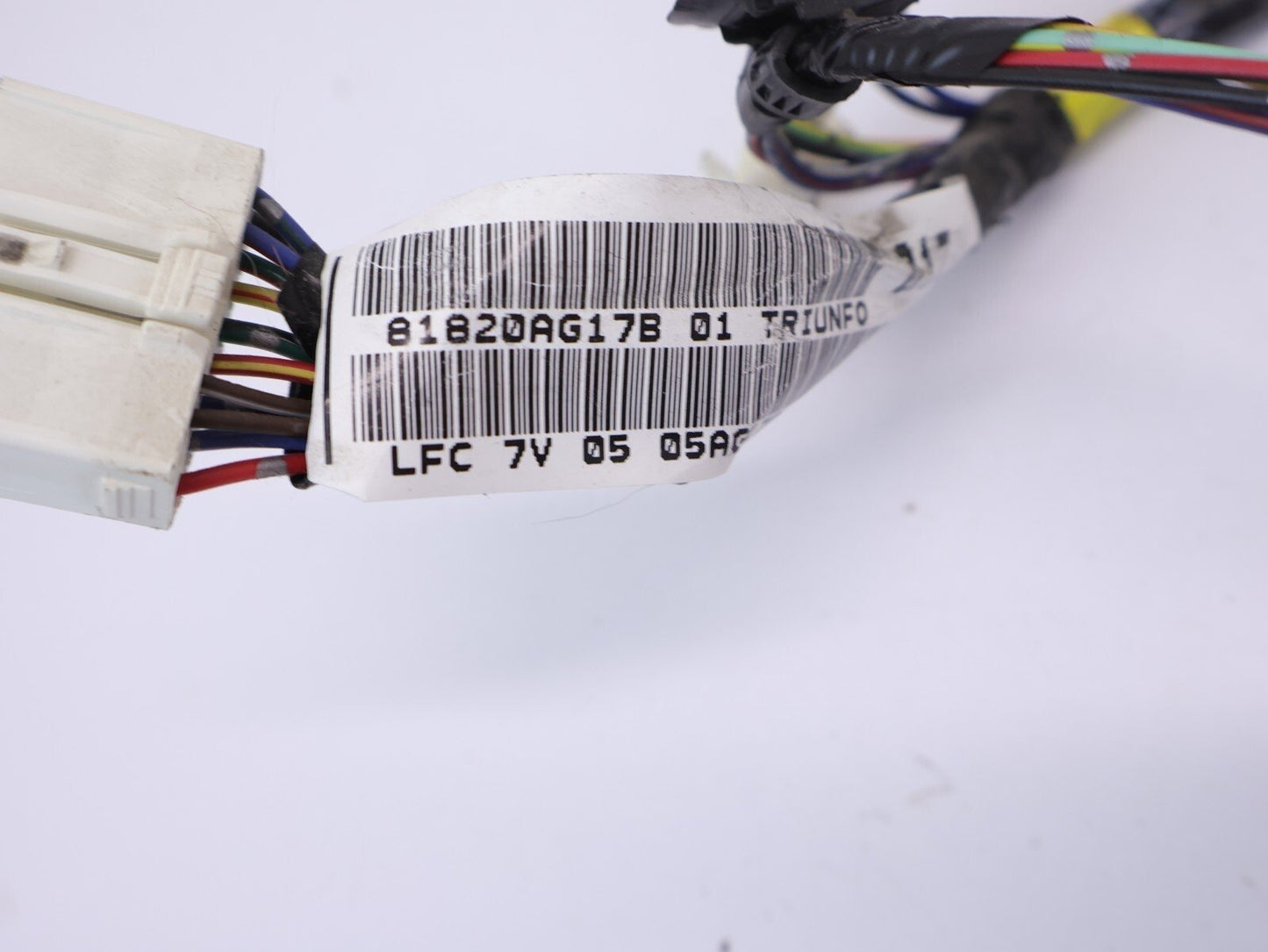 07 08 09 Subaru Legacy & Outback Driver Front Door Wiring LH Harness 81820AG17B
