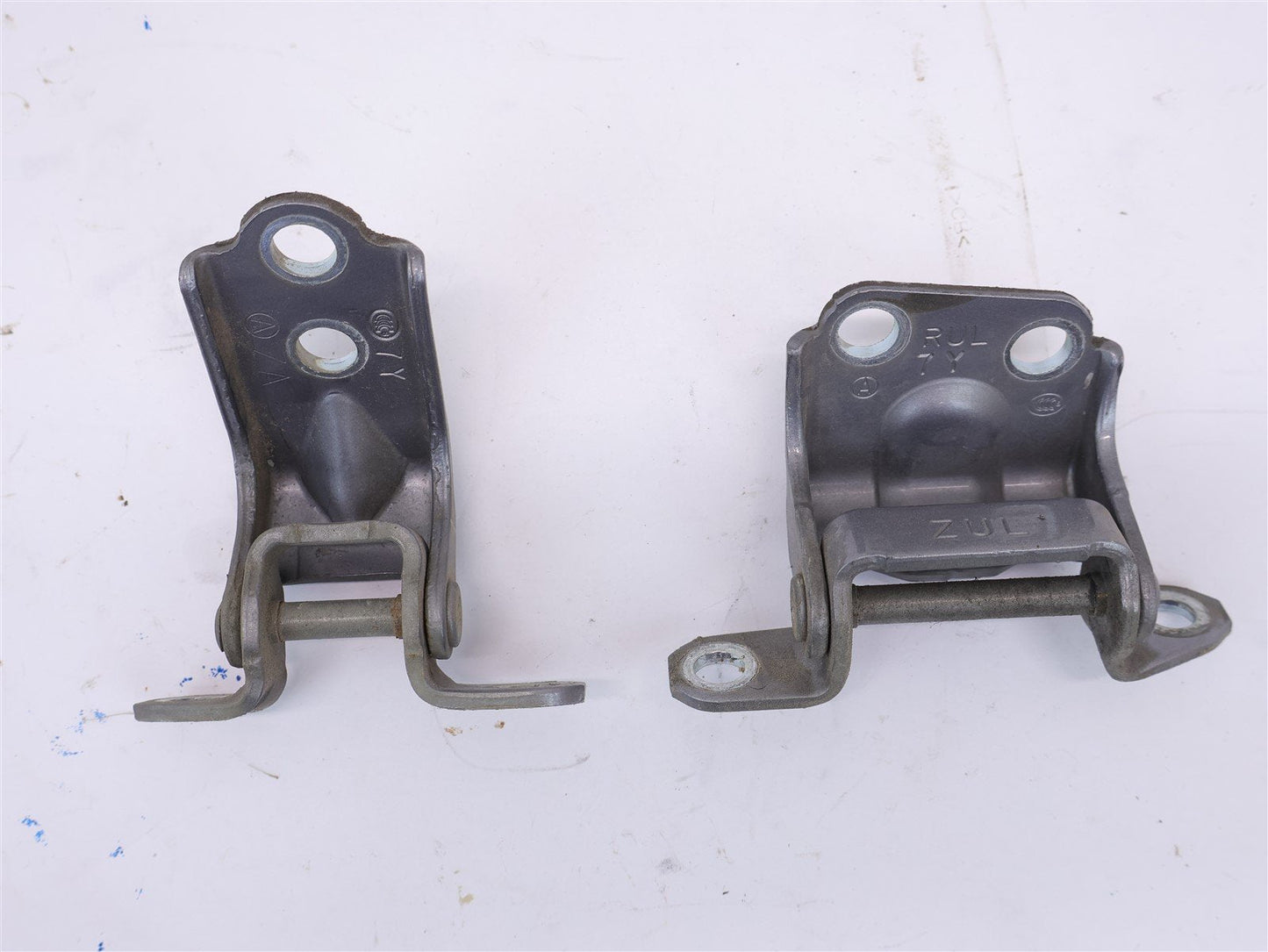 2005-2009 Subaru Legacy GT Driver Rear Door Upper Lower Hinge Hinges LH Left OEM