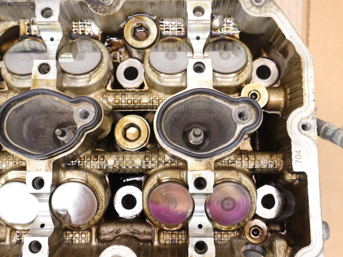 2007-09 Subaru Legacy GT Right Cylinder Head 2.5L Turbo Engine Passenger RH OEM