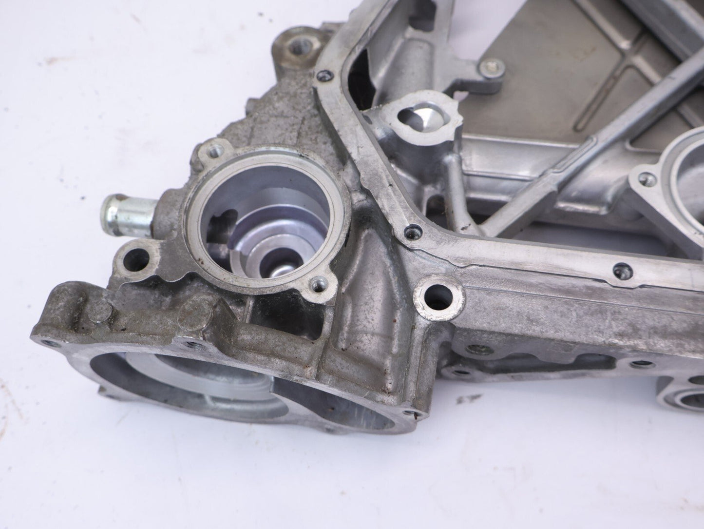 2013 Subaru XV Crosstrek Engine Upper Oil Pan Manual Trans MT OEM