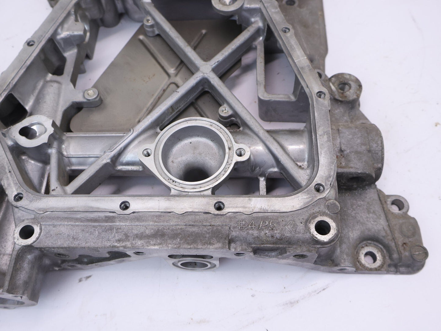 2013 Subaru XV Crosstrek Engine Upper Oil Pan Manual Trans MT OEM