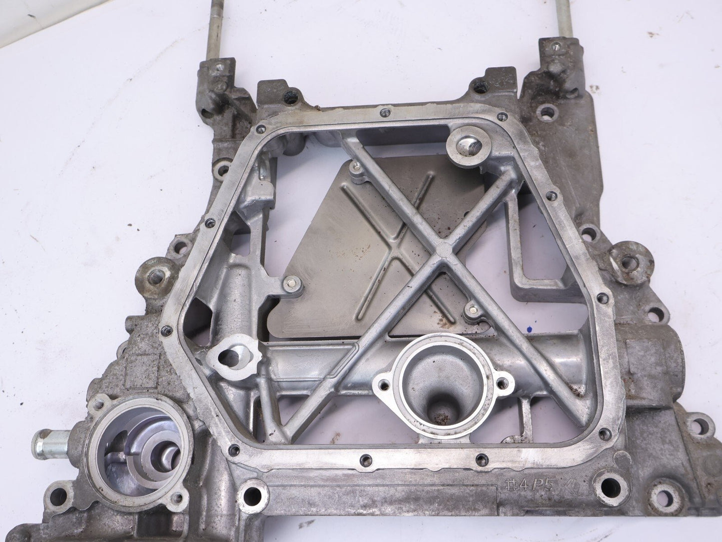 2013 Subaru XV Crosstrek Engine Upper Oil Pan Manual Trans MT OEM