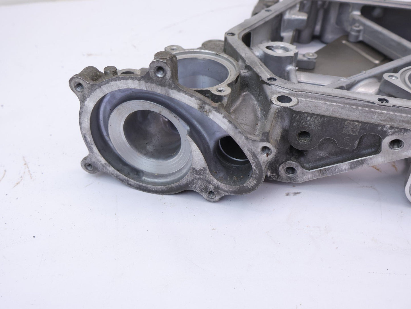 2013 Subaru XV Crosstrek Engine Upper Oil Pan Manual Trans MT OEM