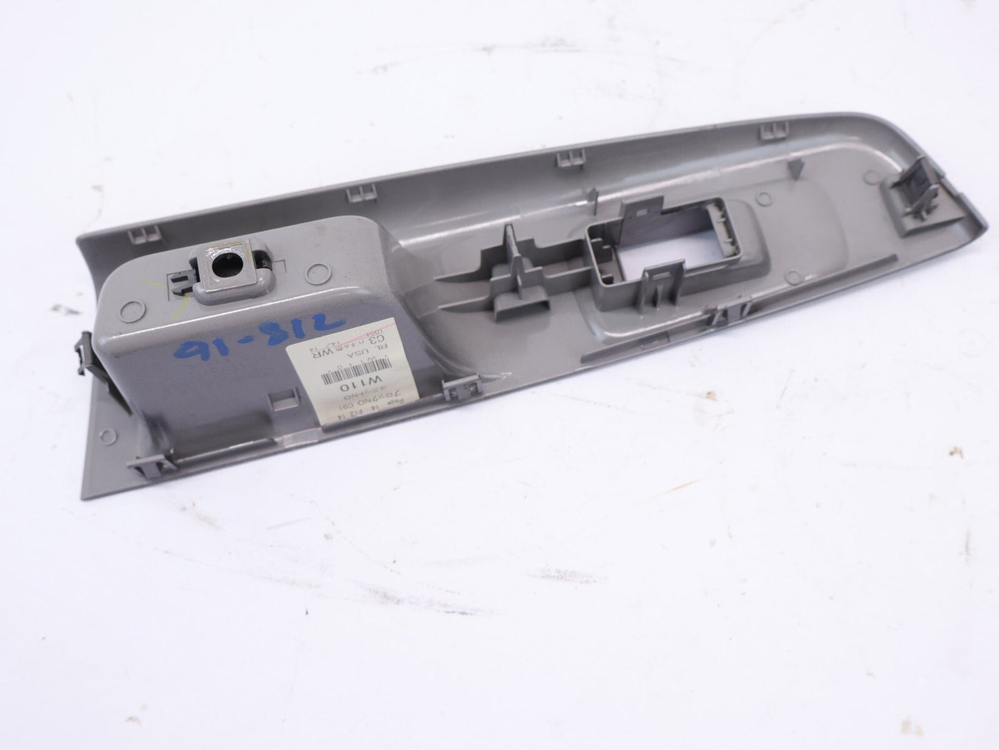 2008-2014 Subaru WRX Driver Rear Door Window Switch Trim 94266FG510 Left LH OEM