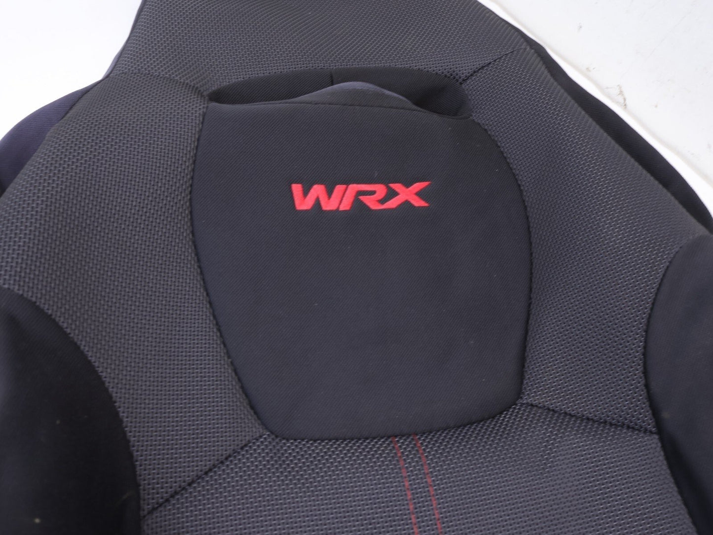 2008-2014 Subaru WRX Passenger Front Seat Cover Skin UPPER Top Cloth RH OEM