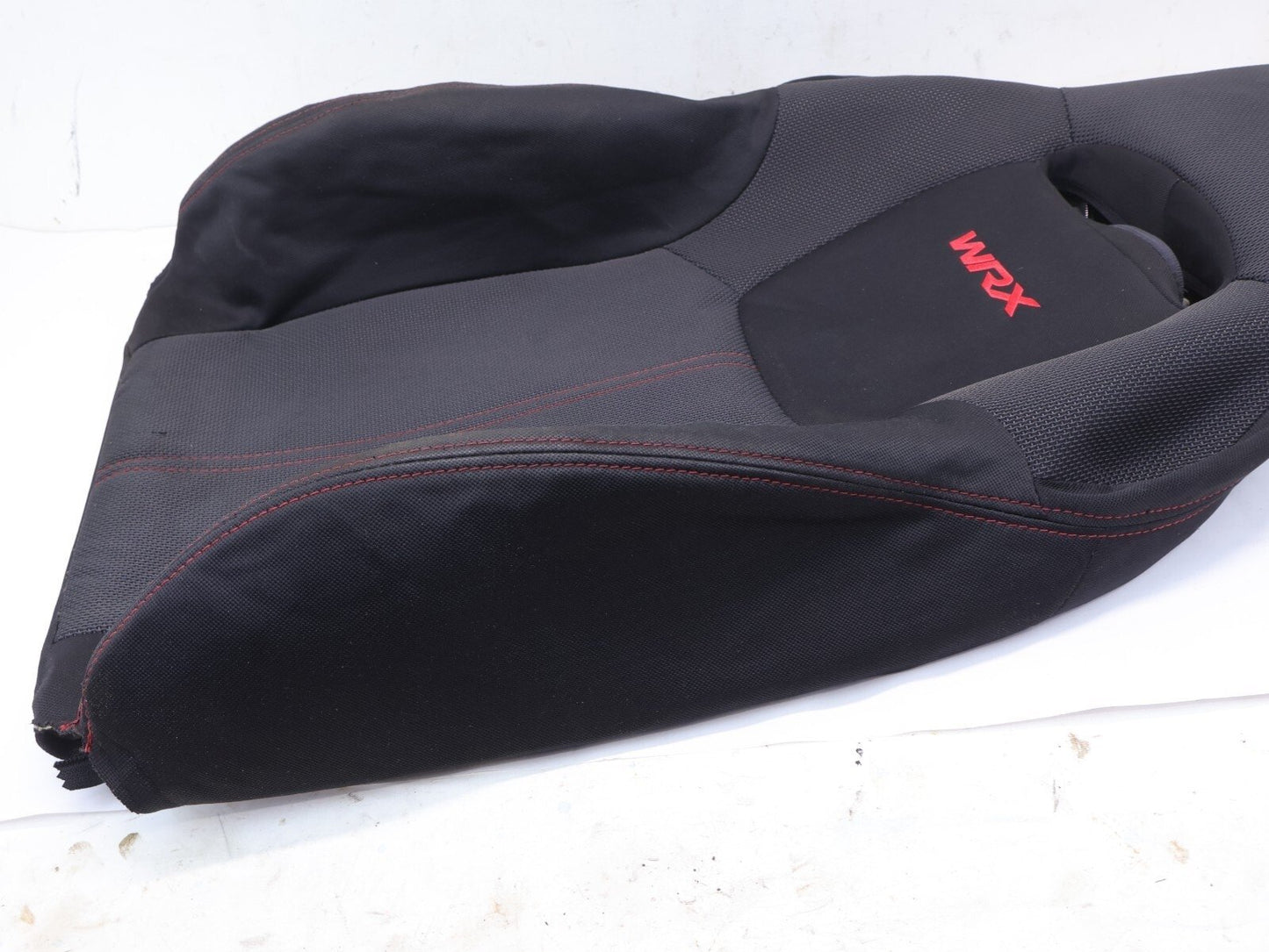 2008-2014 Subaru WRX Passenger Front Seat Cover Skin UPPER Top Cloth RH OEM