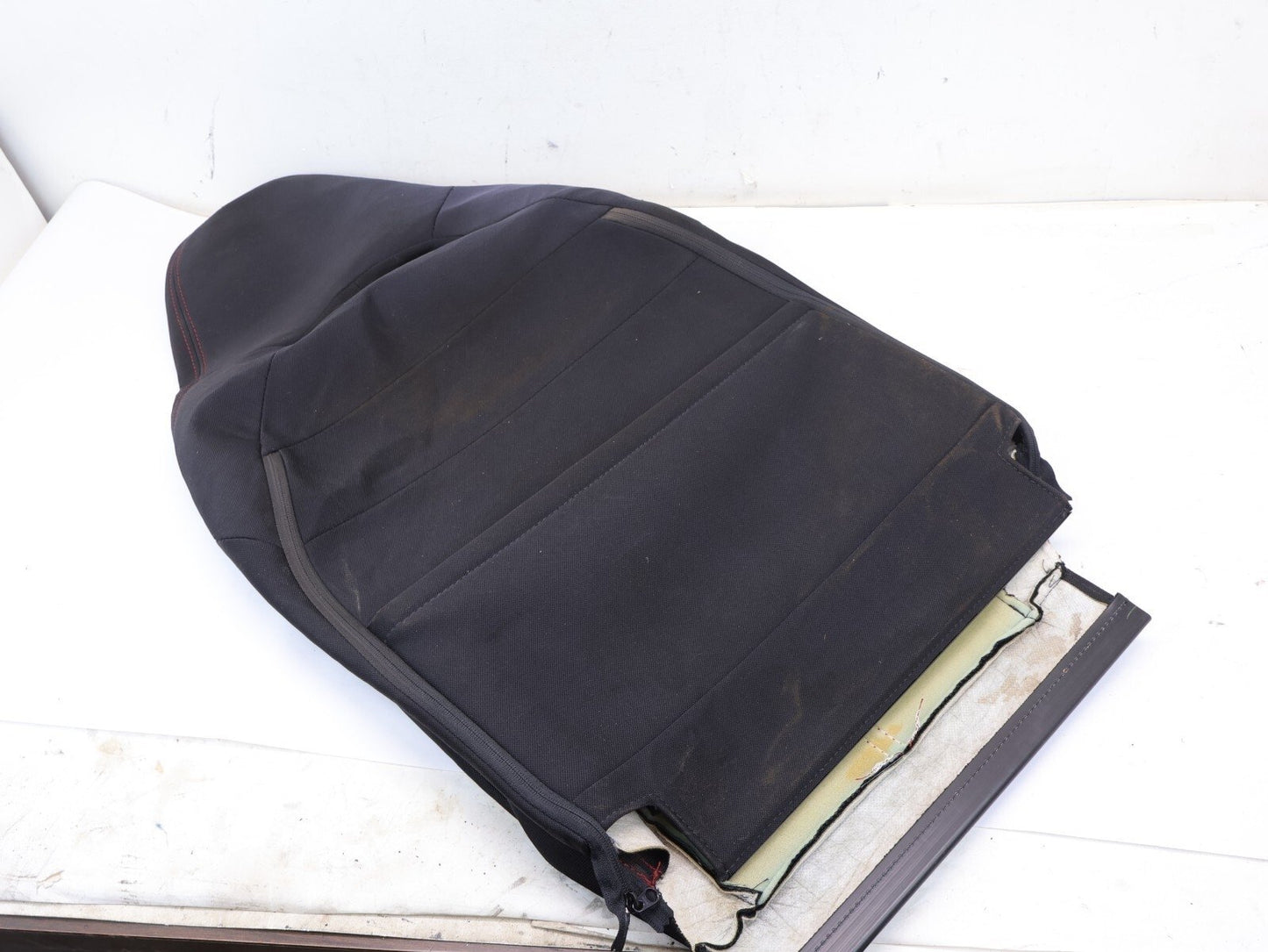 2008-2014 Subaru WRX Passenger Front Seat Cover Skin UPPER Top Cloth RH OEM