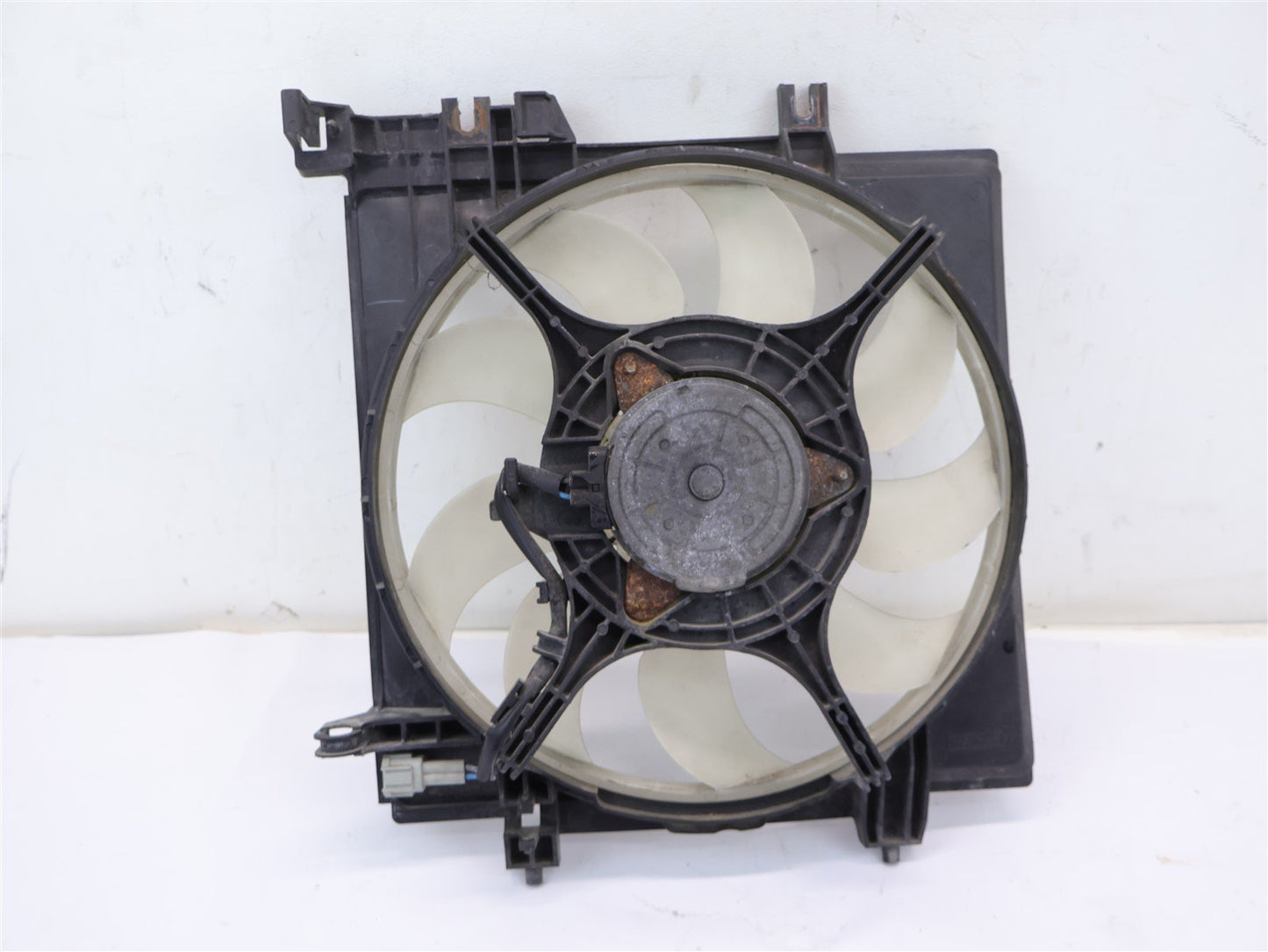 2008-2014 Subaru WRX & STI Radiator Cooling Fan Assembly Motor 9 Blade Left OEM