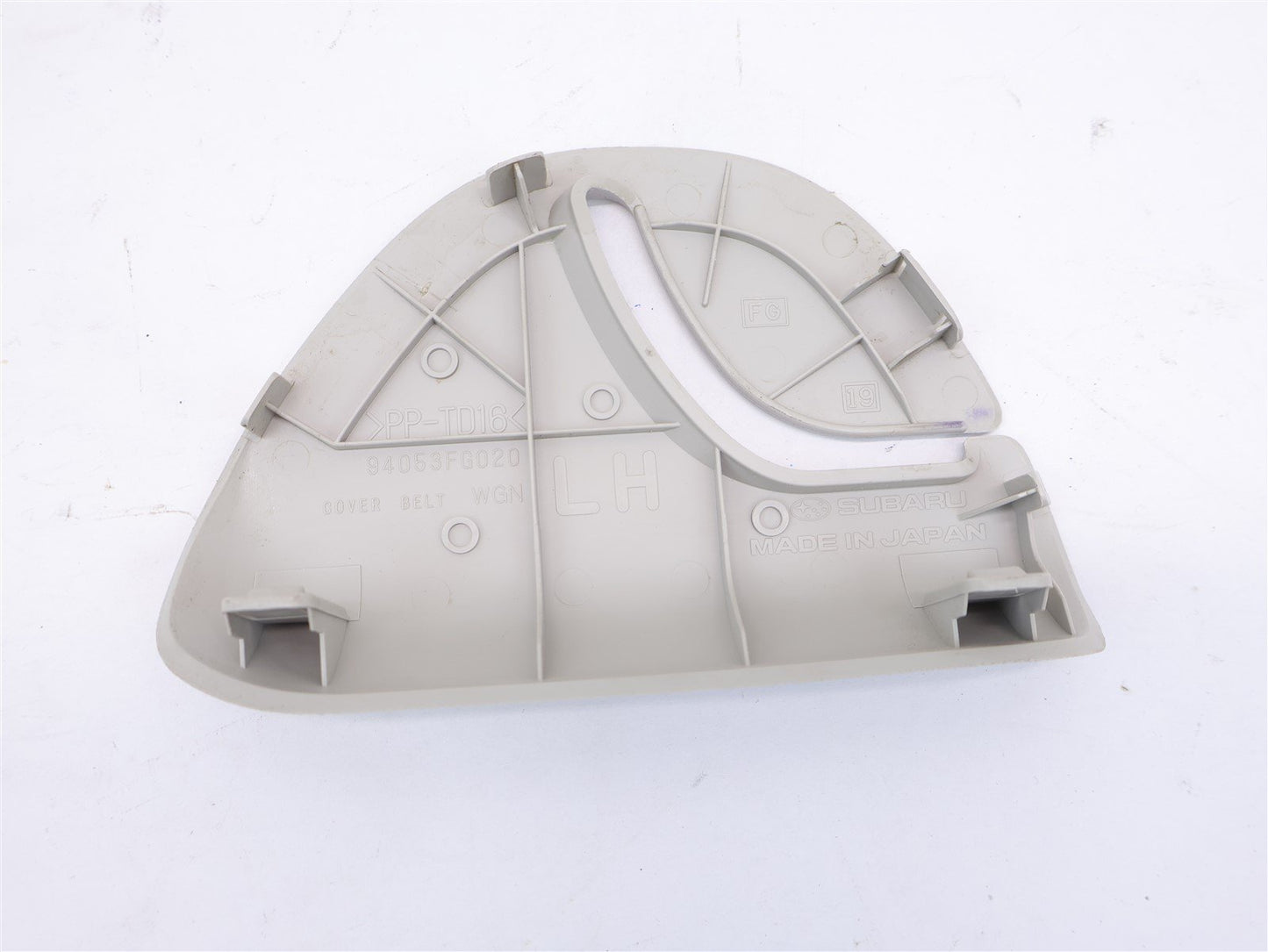 2008-2014 Subaru WRX Wagon Driver Rear Seat Belt Cover Guide Trim LH 94053FG020