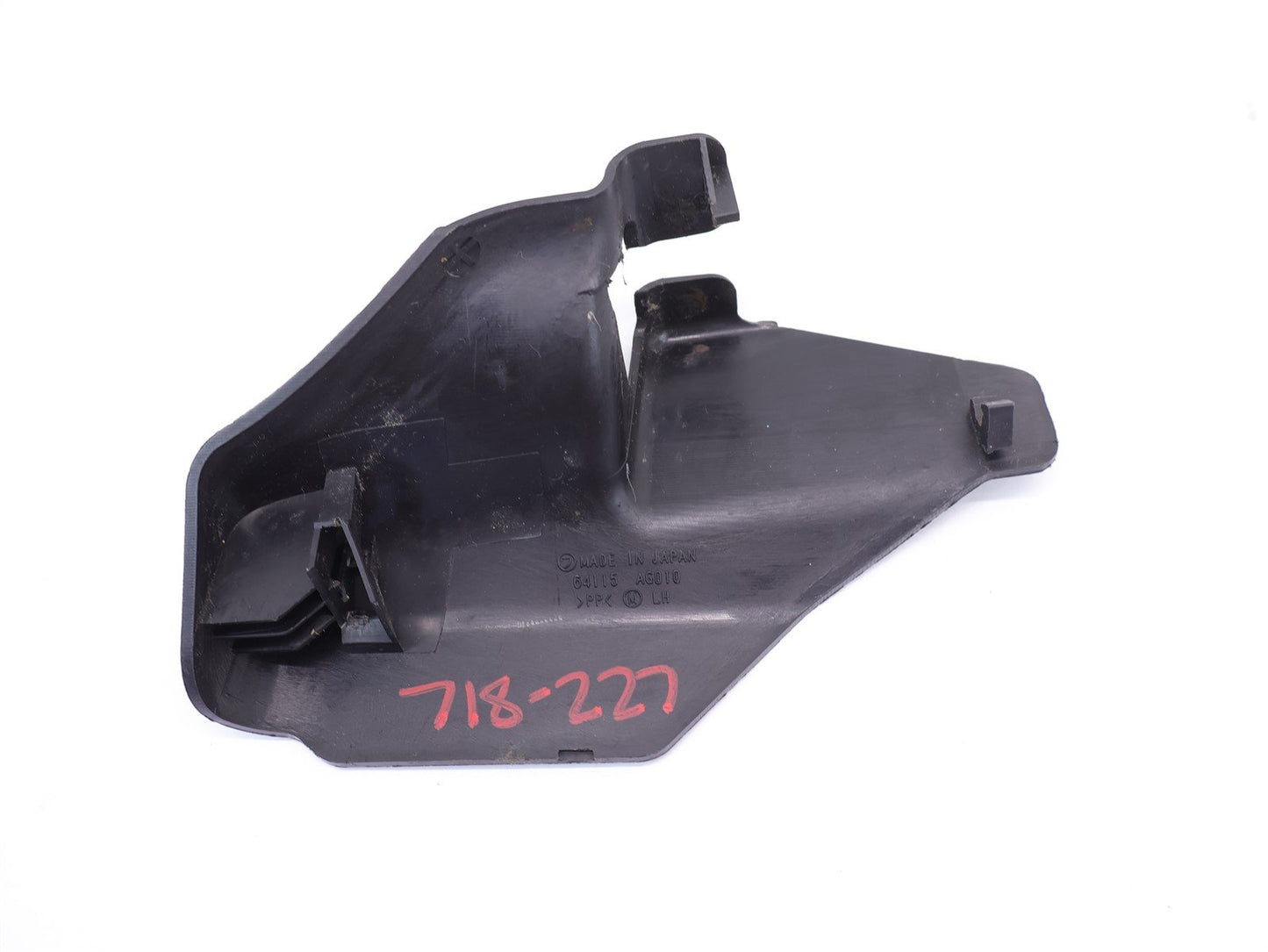 2008-2014 Subaru WRX STI Driver Seat Track Cover Trim Rail Cap LH 64115AG010