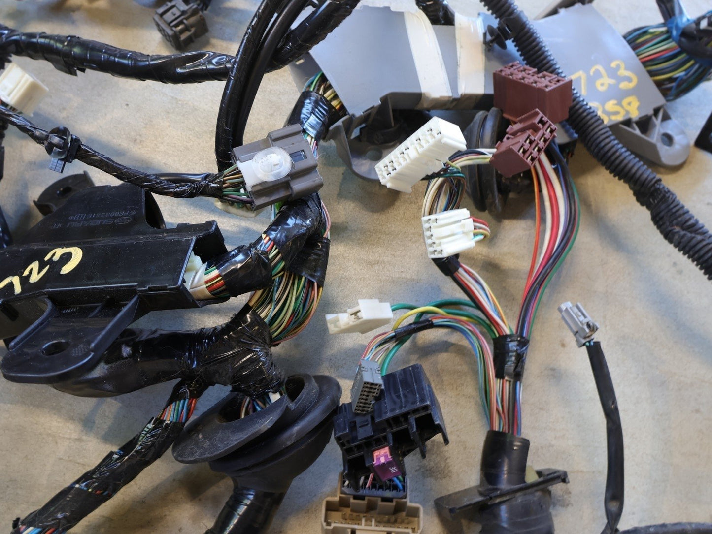 2013 Subaru XV Crosstrek Engine Bay Wiring Harness Main Wire Bulkhead AT OEM