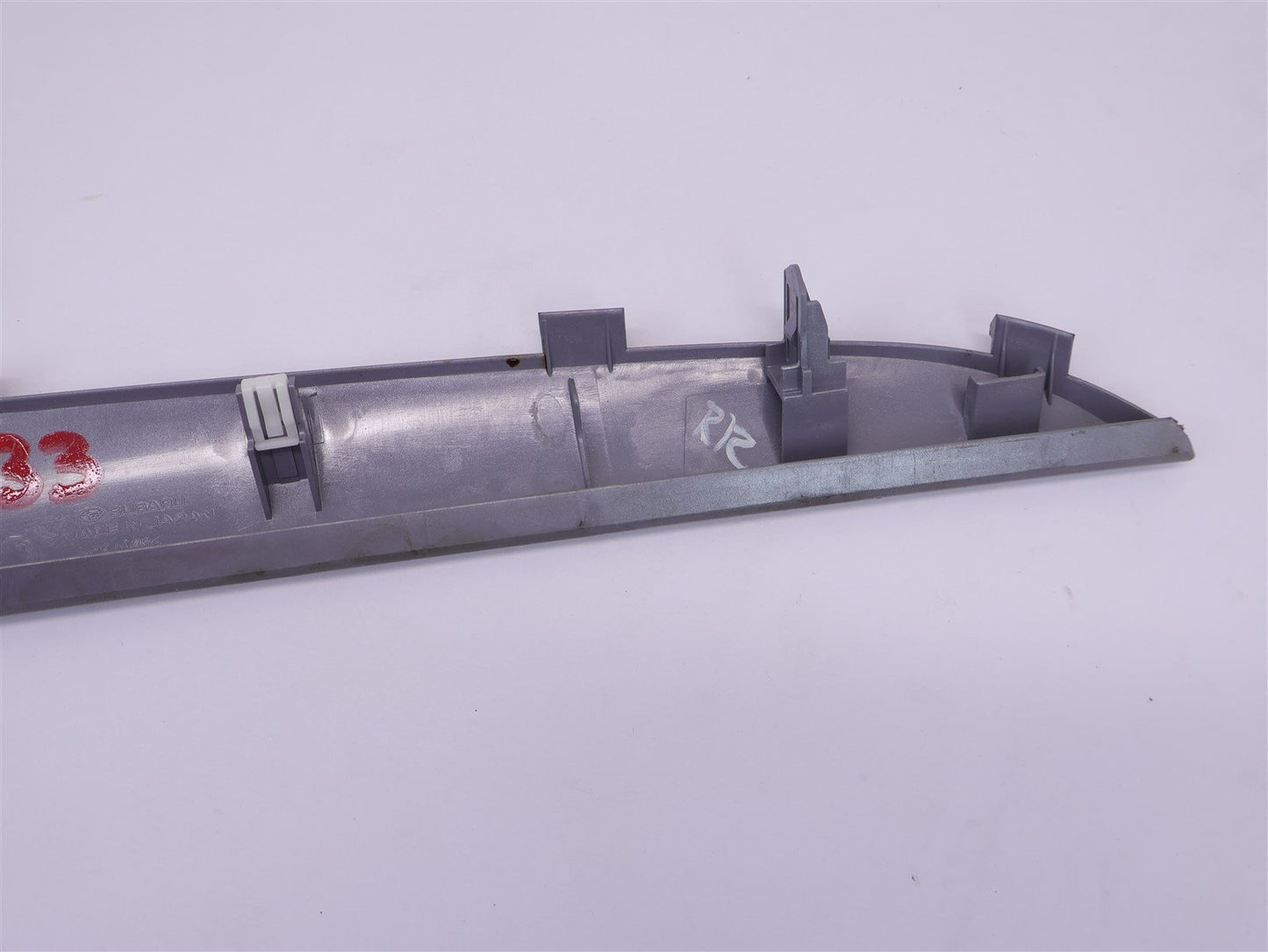 2013-2014 Subaru Outback Dash Trim Ornament Panel RH Passenger Silver OEM