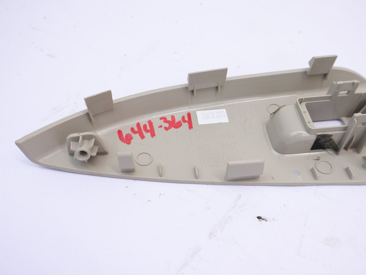 2012 Subaru Outback Passenger Rear Door Switch Trim Right 94263AJ14A 2010-2014