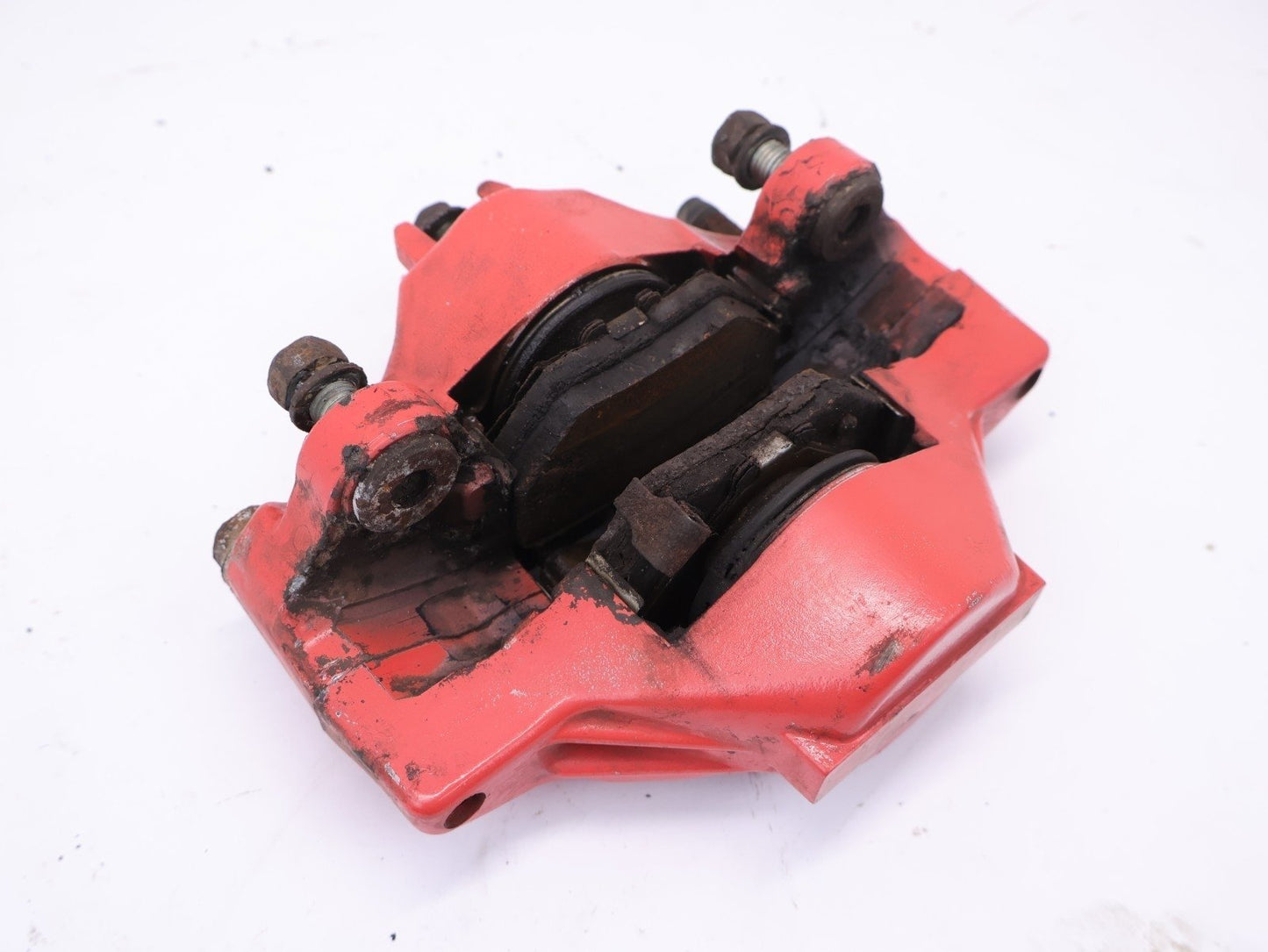 2006-2007 Subaru Impreza WRX Driver Rear Brake Caliper Red LH Left Side OEM