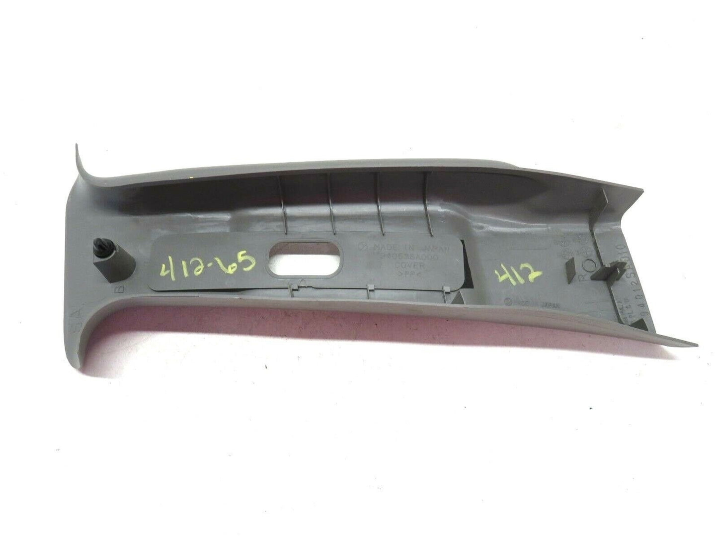 03-08 Subaru Forester XT Driver Upper B Pillar Trim Panel LH Seat Belt 2003-2008