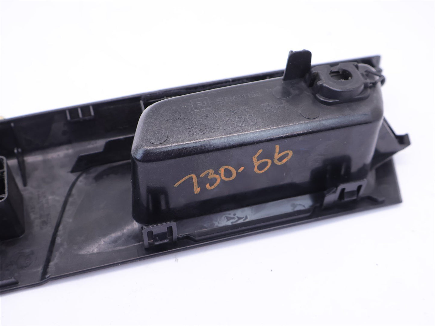 15-17 Subaru Crosstrek Passenger Front Window Switch Trim RH Door Panel