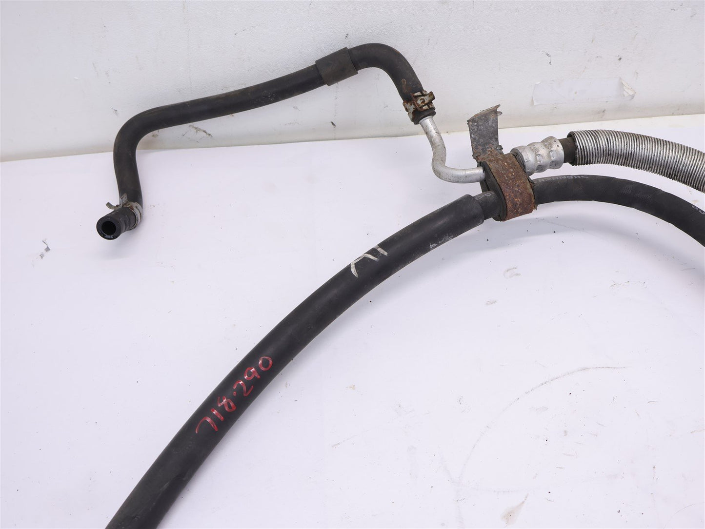 2008-2014 Subaru WRX & STI Power Steering Lines Pressure Hose 2.5L Turbo OEM