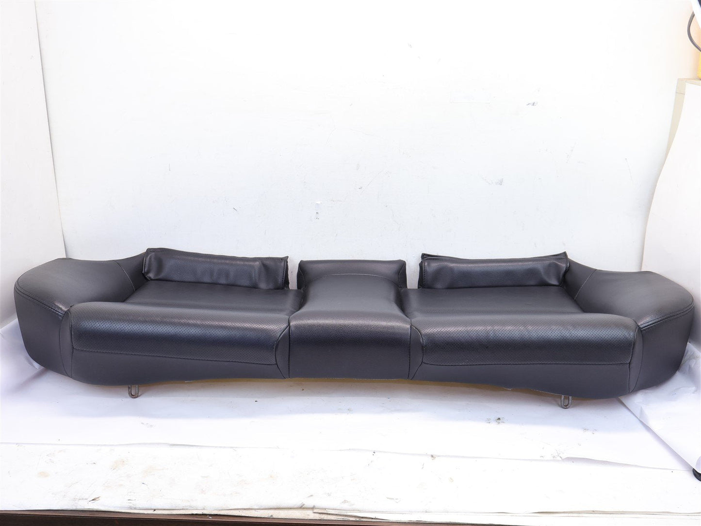 2008-2009 Subaru Legacy GT Rear Seat Bottom Cushion Lower Black Leather OEM