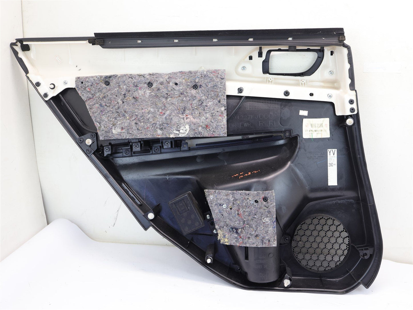 2015 Subaru XV Crosstrek Passenger Rear Door Panel Interior Card Black RH OEM