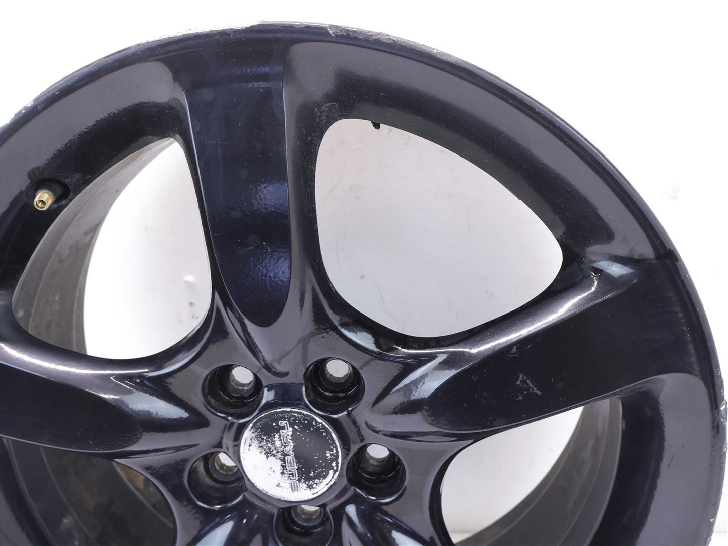 2008-2009 Subaru Legacy Wheel 17 x 7 Alloy 17" 08-09 OEM 5 Spoke Painted Black