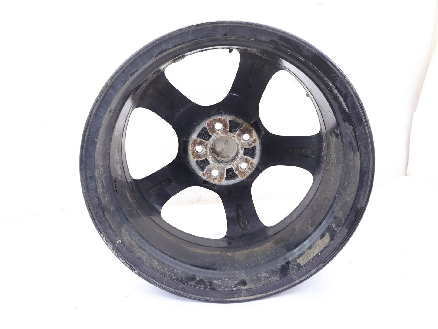 2008-2009 Subaru Legacy Wheel 17 x 7 Alloy 17" 08-09 OEM 5 Spoke Painted Black