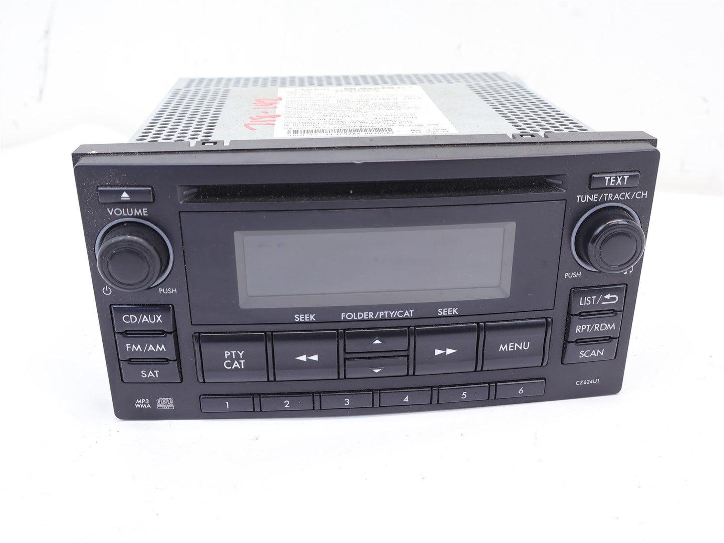 2011 2012 2013 2014 Subaru WRX & STI Radio Single Disc CD MP3 Player 86201FG620
