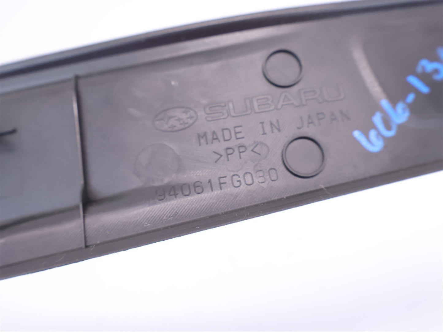 08-14 Subaru Impreza WRX STI Driver Rear Door Sill Trim LH Left 94061FG030