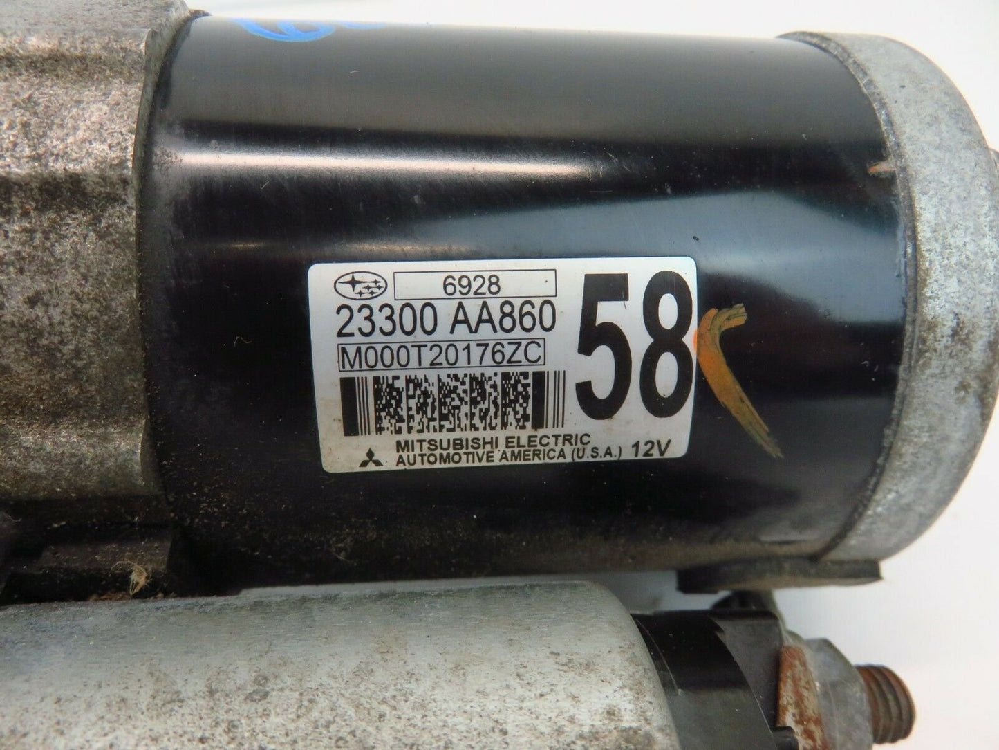 2016-19 Subaru Legacy Outback Starter Motor Assembly 3.6L Engine 23300AA860