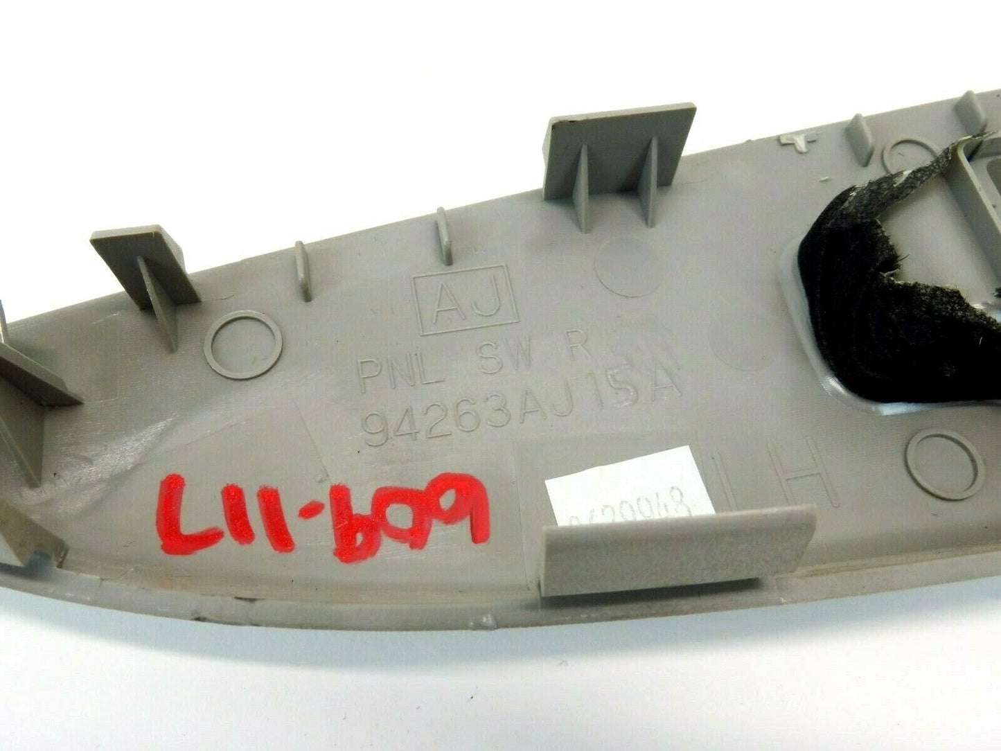 2010-2014 Subaru Legacy Outback Driver Rear Window Switch Trim Panel 94263AJ15A