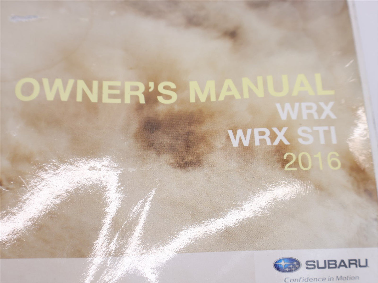 2016 Subaru WRX / WRX STI Owners Manual Booklet Book 16