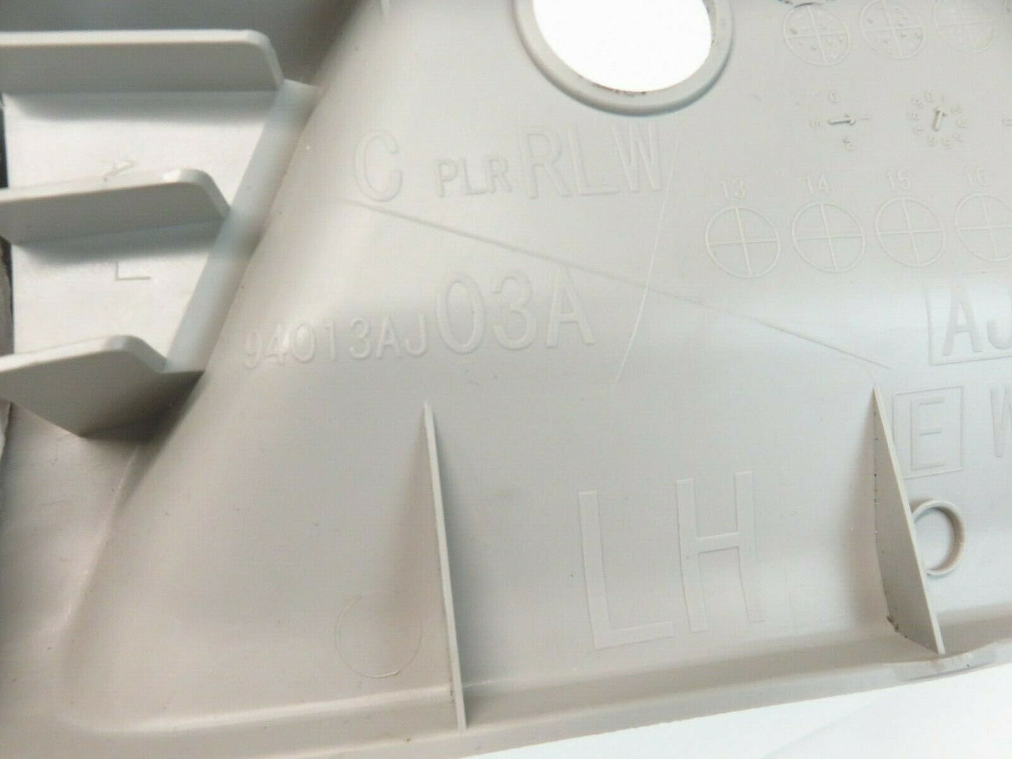 2010-2014 Subaru Outback Rear C Pillar Trim Panel Quarter LH Driver 94013AJ03A