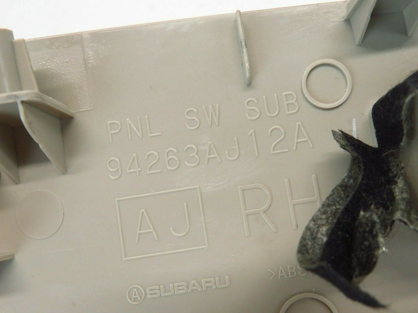 10-14 Subaru Legacy Outback Passenger Front Switch Trim Bezel Door RH 94263AJ12A