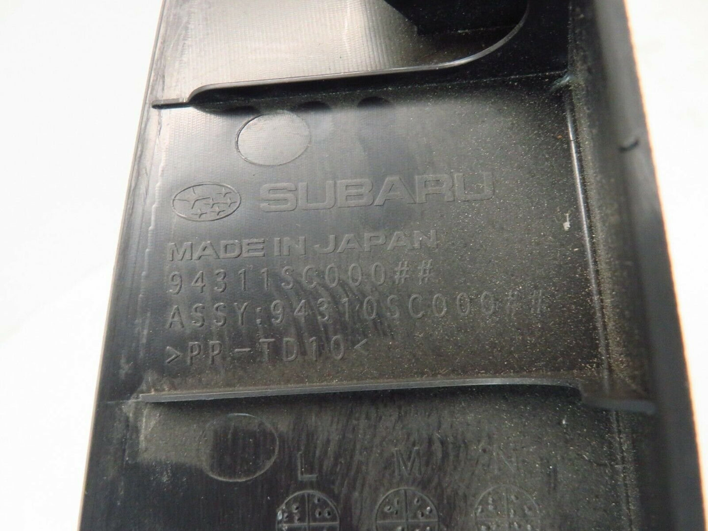 2009-2013 Subaru Forester Hatch Upper Trim Panel 94311SC000 Liftgate Cover 09-13