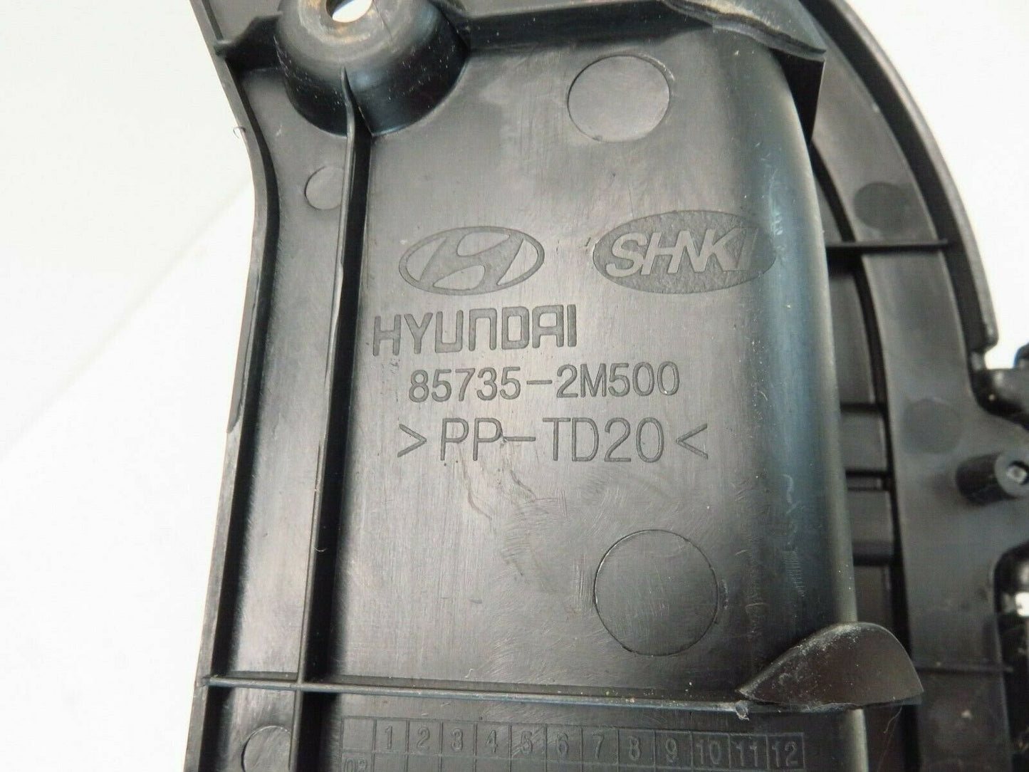 2009-2016 Hyundai Genesis Coupe LH Trunk Storage Tray Rear Driver Box Cargo