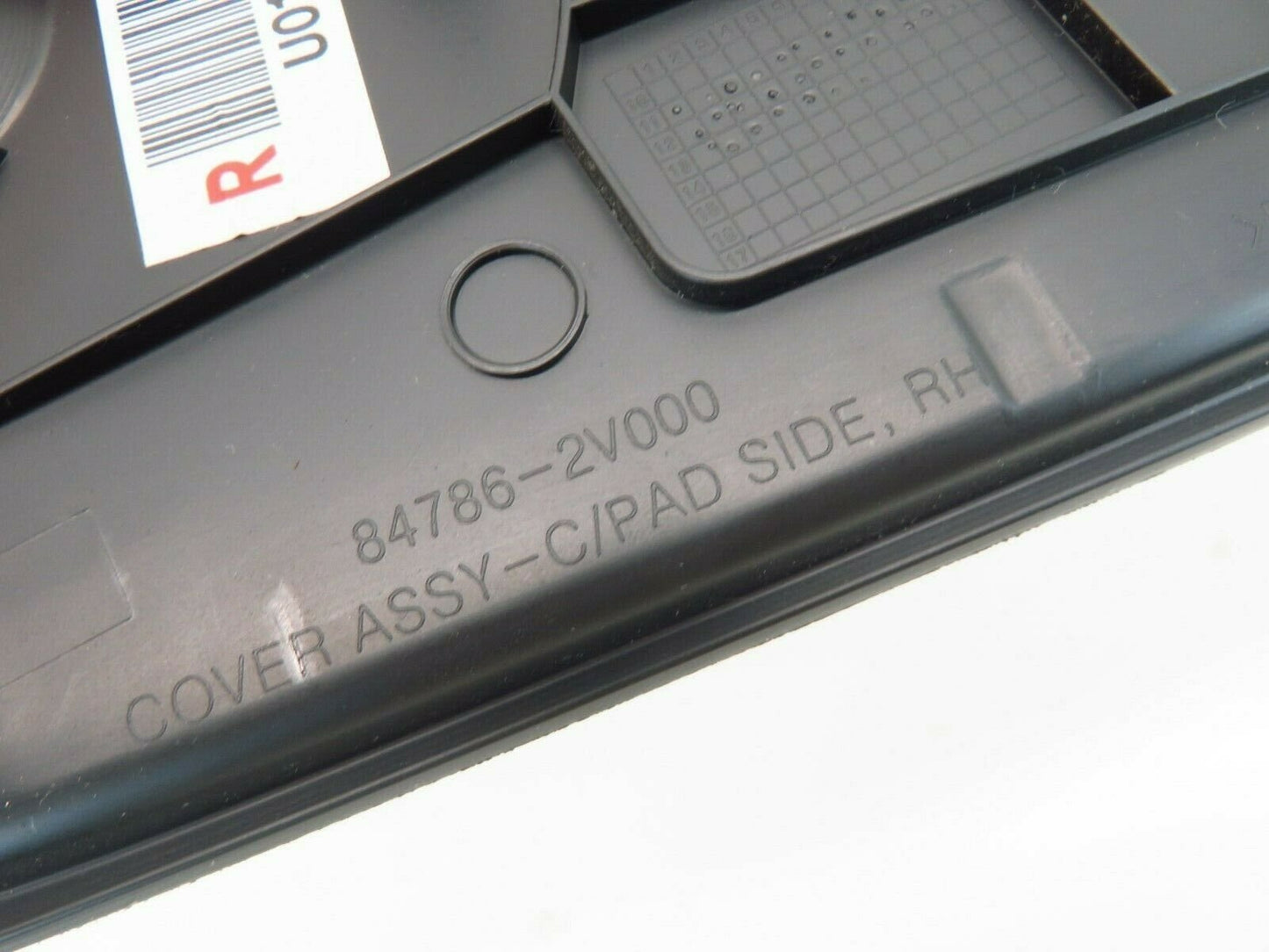 2013-2017 Hyundai Veloster Dash End Cap Trim Side Cover RH Passenger 84786-2V000