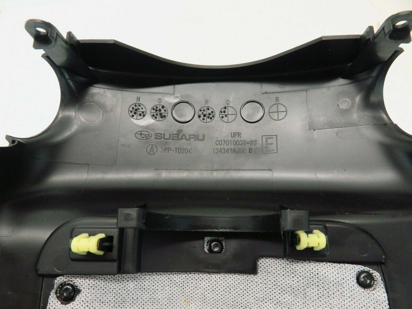 10-12 Subaru Legacy Outback Steering Column Cover Upper Trim Panel OEM 2012