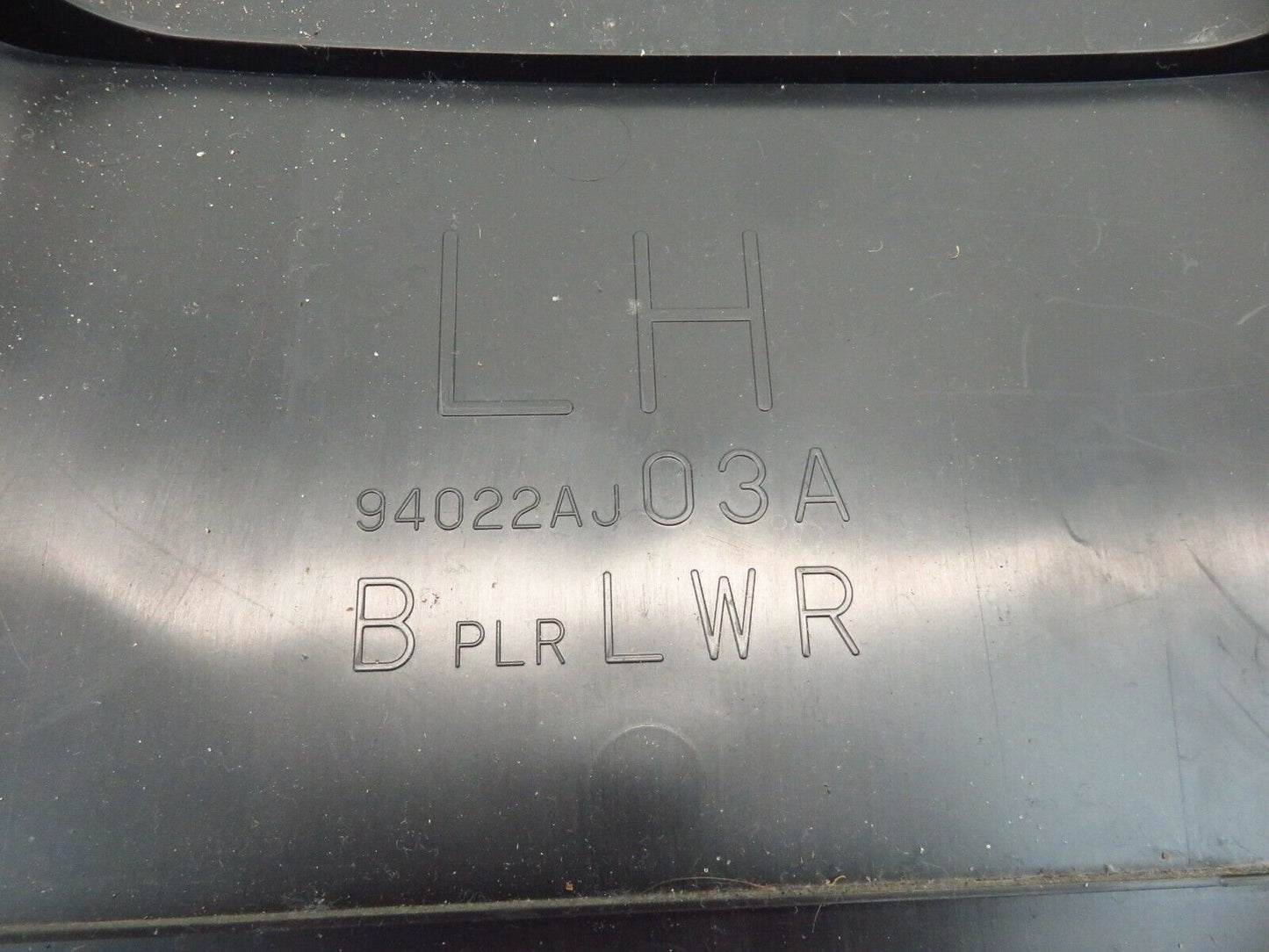 2010-2014 Subaru Outback Driver Lower B Pillar Trim Center Panel LH 94022AJ03A