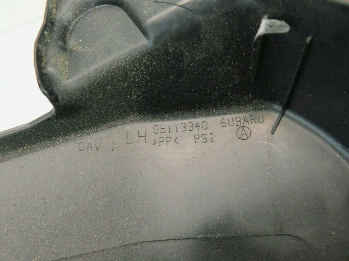 2010-2014 Subaru Legacy Outback Driver Front Seat Hinge Cover Trim Black 10-14