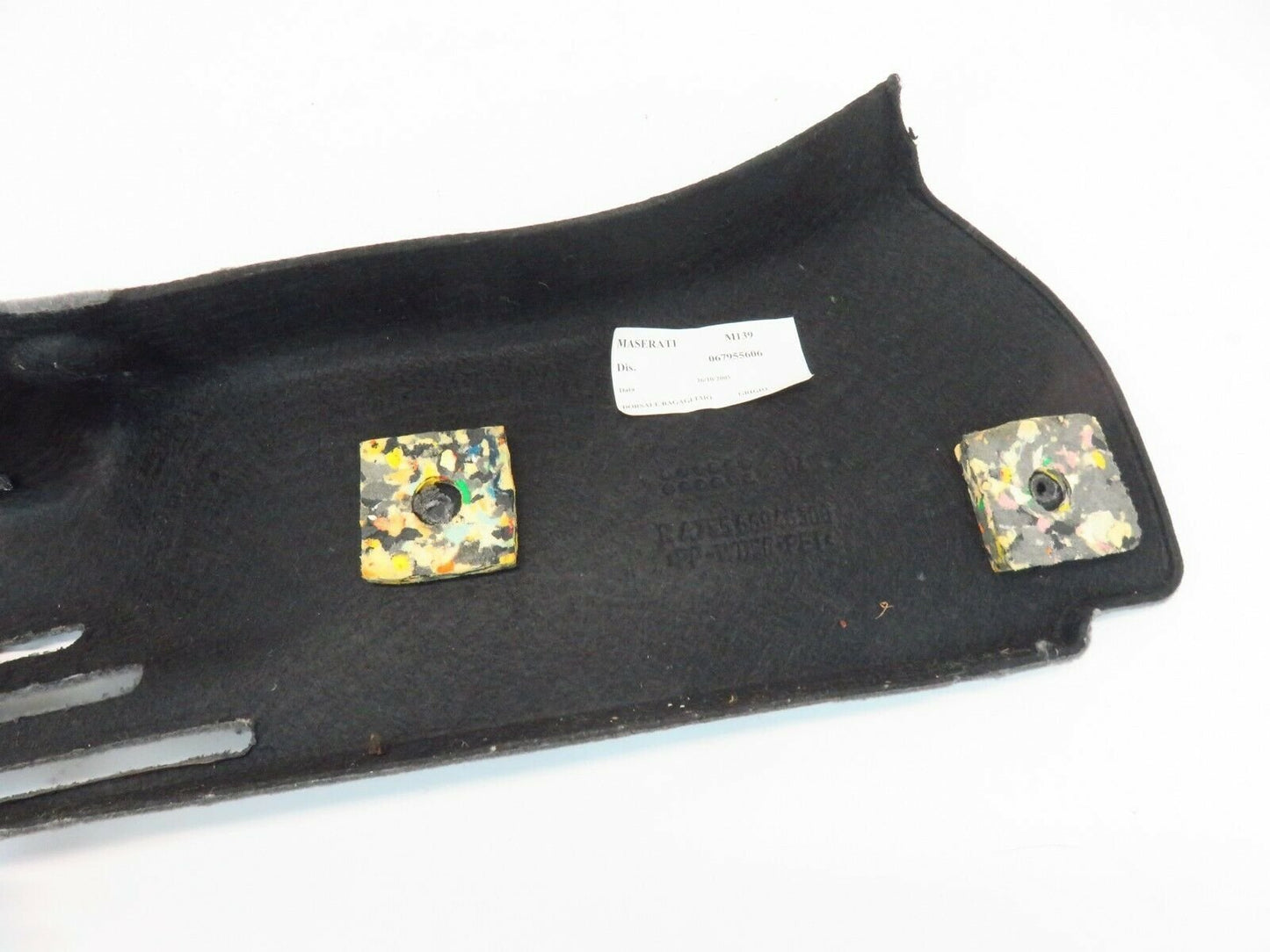 2005-2008 Maserati Quattroporte Trunk Sill Trim Interior Latch Cover 067955606