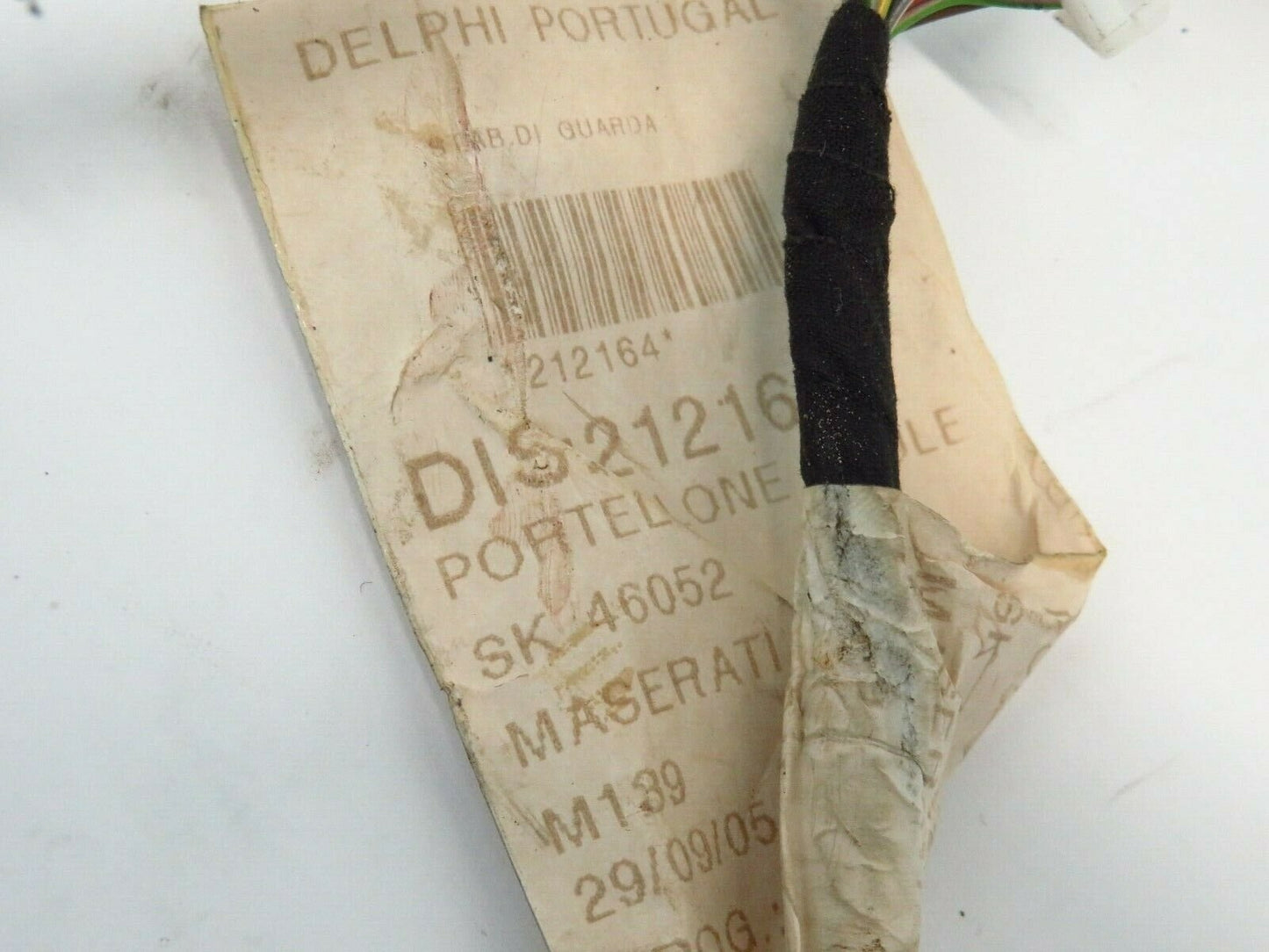 2003-2008 Maserati Quattroporte Trunk Wiring Harness 212164 OEM M139 03-08