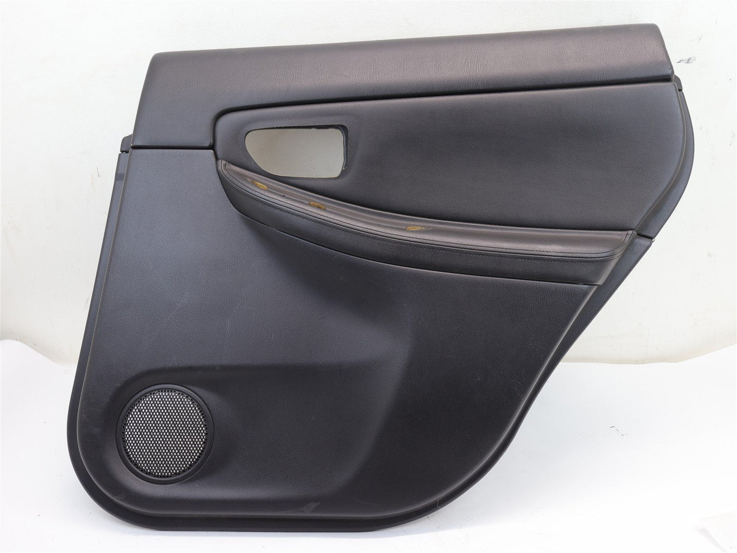 2006-2007 Subaru Impreza WRX Passenger Rear Door Panel Card LH Black Leather RH